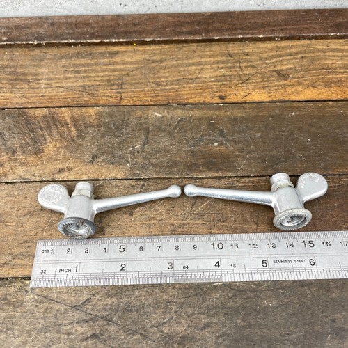 Vintage GB Axle Wing Nuts Knock Off Hub CB Cafe Chopper English ~9mm - 第 3/10 張圖片