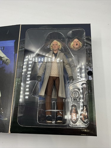 Ultimate Doc Brown Back to the Future 7inch Movie Figure NECA (S) - Picture 23 of 24