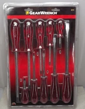 GEARWRENCH 10 PIECE COMBINATION SCREWDRIVER SET LIFETIME WARRANTY