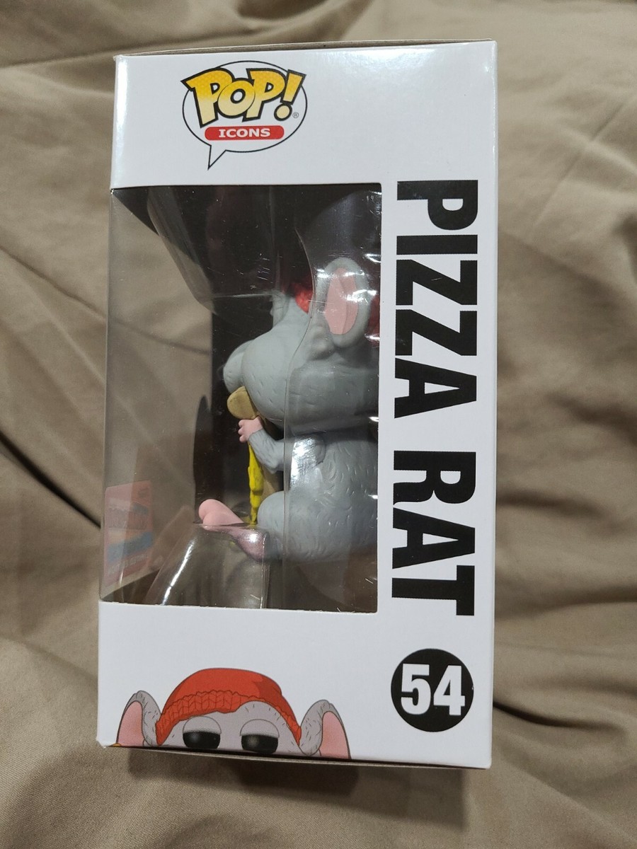 Funko Pop! Icons #54: NYComic Con 2020 Pizza Rat Exclusive. LTD