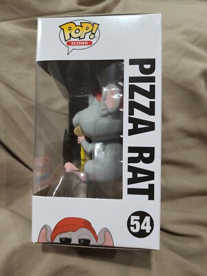 Funko Pop! Icons #54: NYComic Con 2020 Pizza Rat Exclusive. LTD
