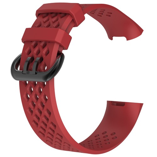 For Fitbit Charge 3 4 Strap Sports Replacement Wristband Silicone Buckle Band - Picture 34 of 45