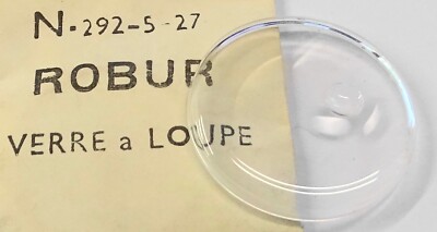 Verre Pour Montre à Loupe - Diamètre 29 Mm - Neuf Sans étiquette - Fabriqué En France