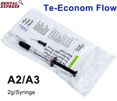 Ivoclar Vivadent Dental Flowable Composite Light Cure TE-Econom Flow Resin A2 A3