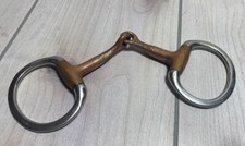Horse BIT - 5" D Ring Copper Mouth