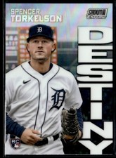 2022 Stadium Club Chrome Dynasty and Destiny Spencer Torkelson Rookie Detroit