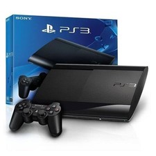 PS3: New Sony PlayStation 3 Slim Console (500 GB) - Black - Includes - The  Last of Us and GTA V Games Consoles - Zavvi US