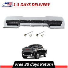 New Chrome Hood Air Vent For 2020-2023 GMC Sierra 2500HD 3500HD 6.6L 84802216