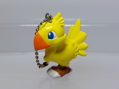 Final Fantasy VII FF 7 Swing Keychain Figure Chocobo Bandai 1997