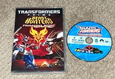 DVD LOT - TRANSFORMERS PREDACONS RISING (2013) + TRANSFORM AND ROLL OUT animated
