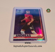 2018/19 Topps Chrome UEFA CL Purple Refractor Andreas Pereira 125/250