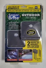 Sensor Brite Outdoor Motion Sensor LED Flood Light, 2 Pack, As Seen On TV (23D)