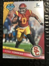 2023 Bowman Chrome University Korey Foreman  1st First  190 USC