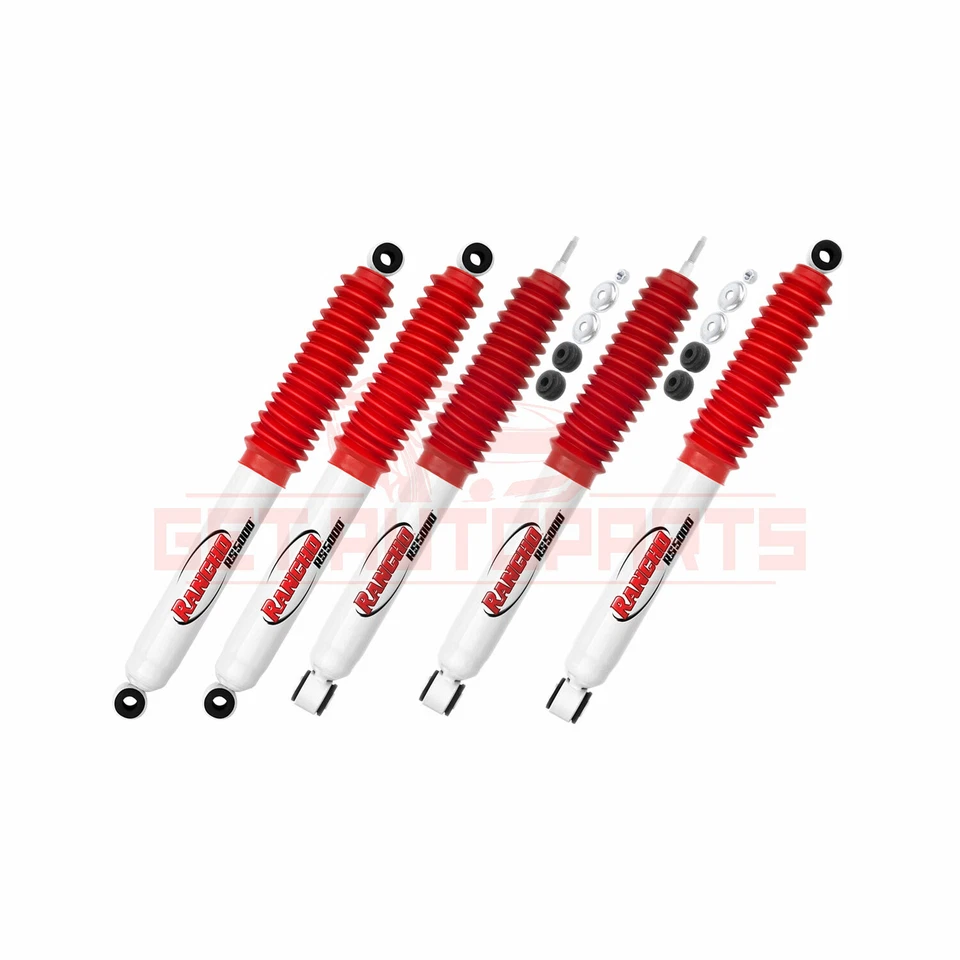 Amortiguadores de elevación y estabilizador Rancho RS5000X 2,5" para Jeep Wrangler 4x4 87-95 Foto 2 de 4