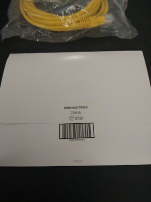 New !! Xfinity Comcast Self Install Kit Ethernet Cable! internet/ voice 70616