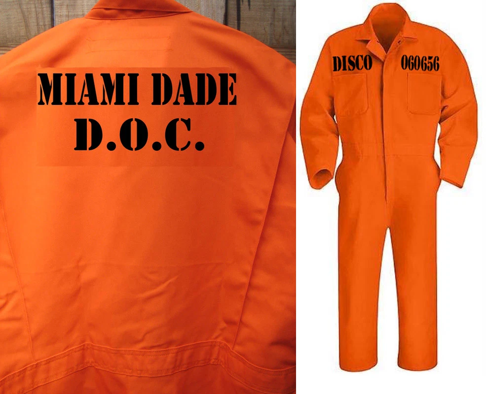 Womens Orange Prisoner Costume | Prisoner Jumpsuit Costume for Women