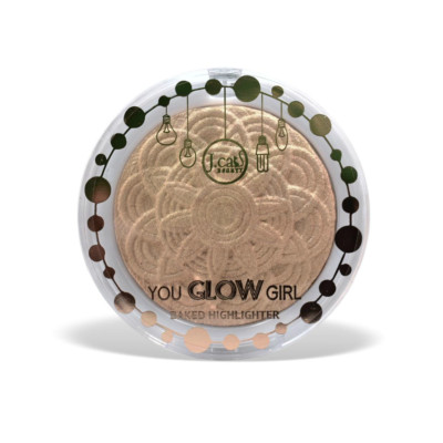 J. Cat Cosmetics You Glow Girl Baked Highlighter MOON LIGHT J. Cat Cosmetics You Glow Girl Baked Highlighter MOON LIGHT