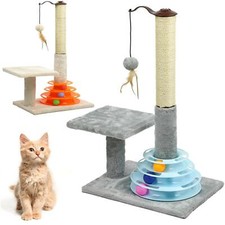 Large Kitten Cat Tree Cat Scratcher Cat Scratching Post Climbing Activity Centre