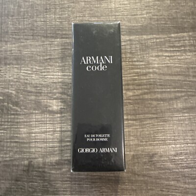 Armani Code by Giorgio Armani 2.5 oz EDT Cologne for Men New In Box