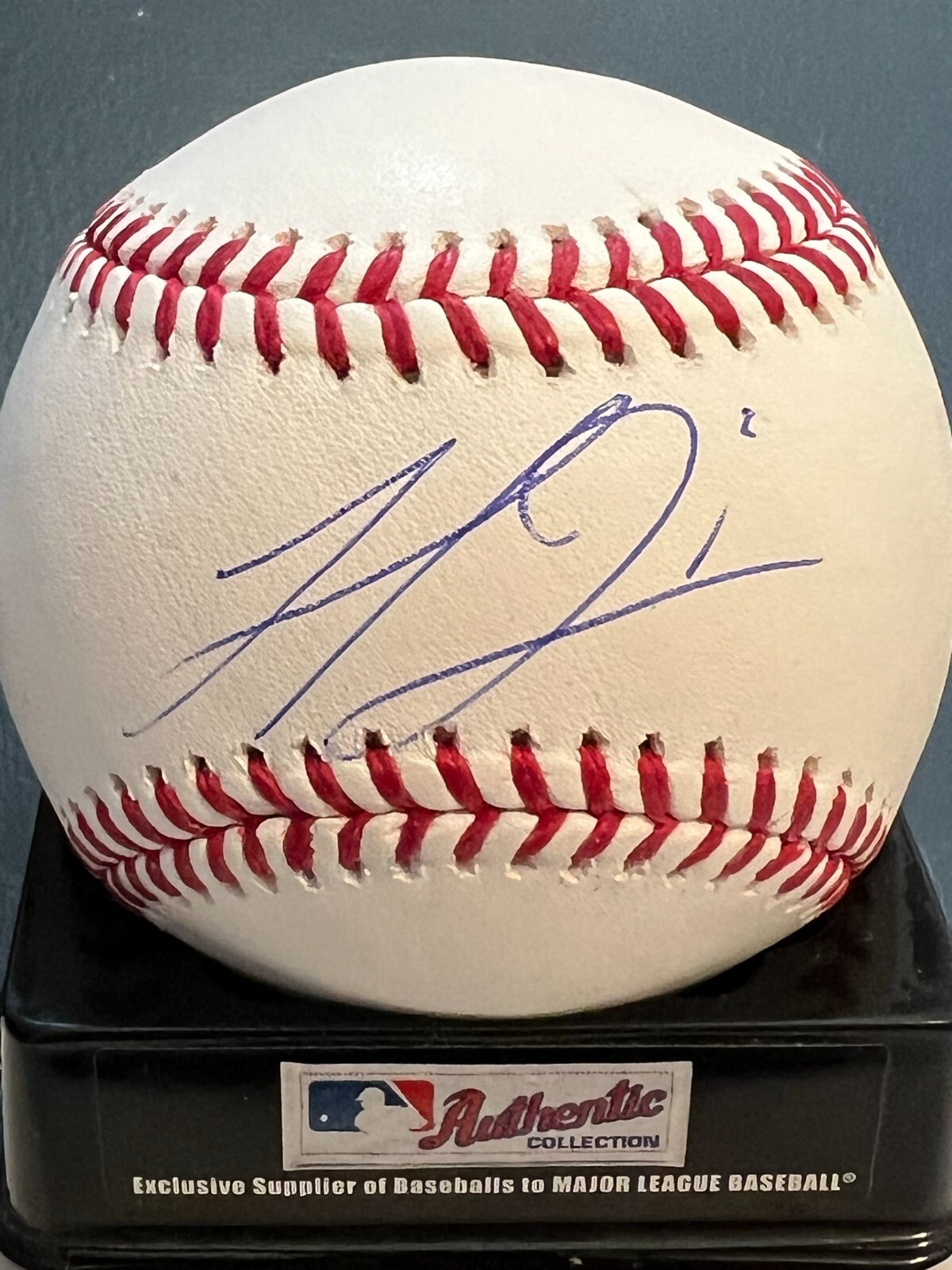 Michael Harris Signed Baseball Michael Harris Autographed Baseball