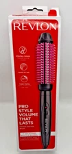 REVLON Silicone Bristle Heated Hair Styling Brush | Fast, Long Lasting Volume fo
