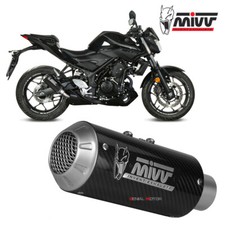 Terminale Scarico MIVV MK3 Carbonio per YAMAHA MT-03 2016 > 2023