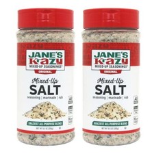 Jane's Krazy Mixed-Up Original Salt Blend, 9.5 Ounce Pack of 2 
