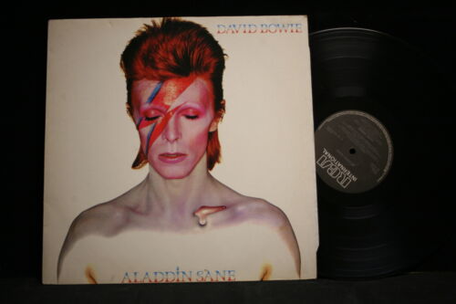 : David Bowie ‎– Aladdin Sane LP 33t Rock&roll Glam 1981 Netherlands - Photo 1/1