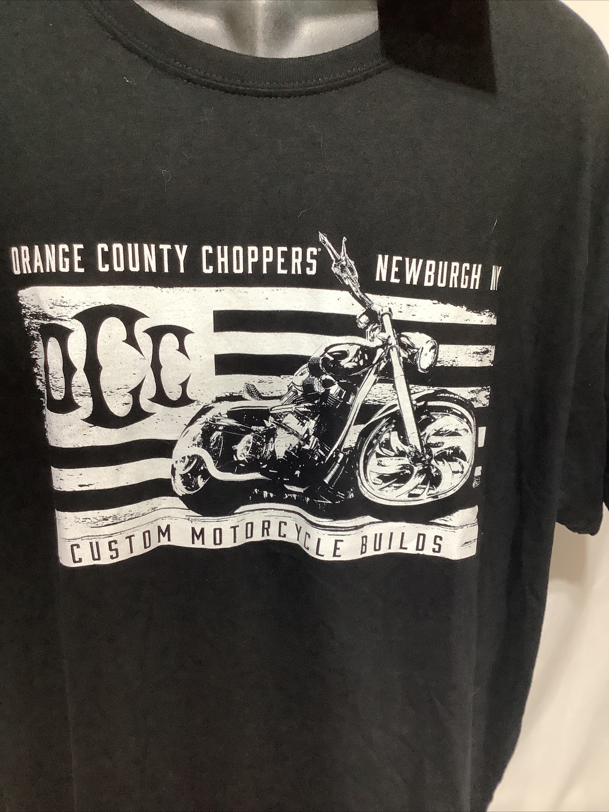 NWT OCC Orange County Choppers Newburgh NY Black T Shirt 2XL eBay