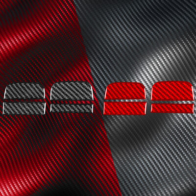 Genuine Carbon Fiber Trailer Titch Cover Trim for Mercedes W206 C-clas 2022-2024