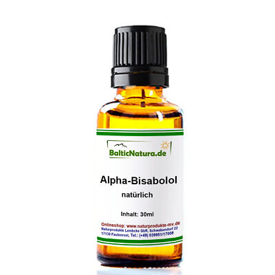 (403 EUR/l) Alpha-Bisabolol natürlich (30 ml) Alpha Bisabolol natürlich 30 ml