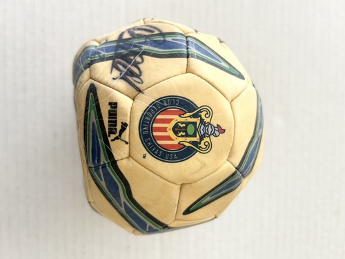 CD Chivas USA Ramon Ramirez Paco Palencia Claudio Suarez Loco Garcia signed ball - Picture 13 of 17