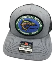 Throwback Brand Fishing Team Patch Richardson 112 Trucker Hat Cap Snapback