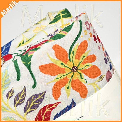 IKEA STRANDLUMMER Full/Queen Duvet cover + 2 pillowcases, White Floral, NEW - Picture 5 of 5