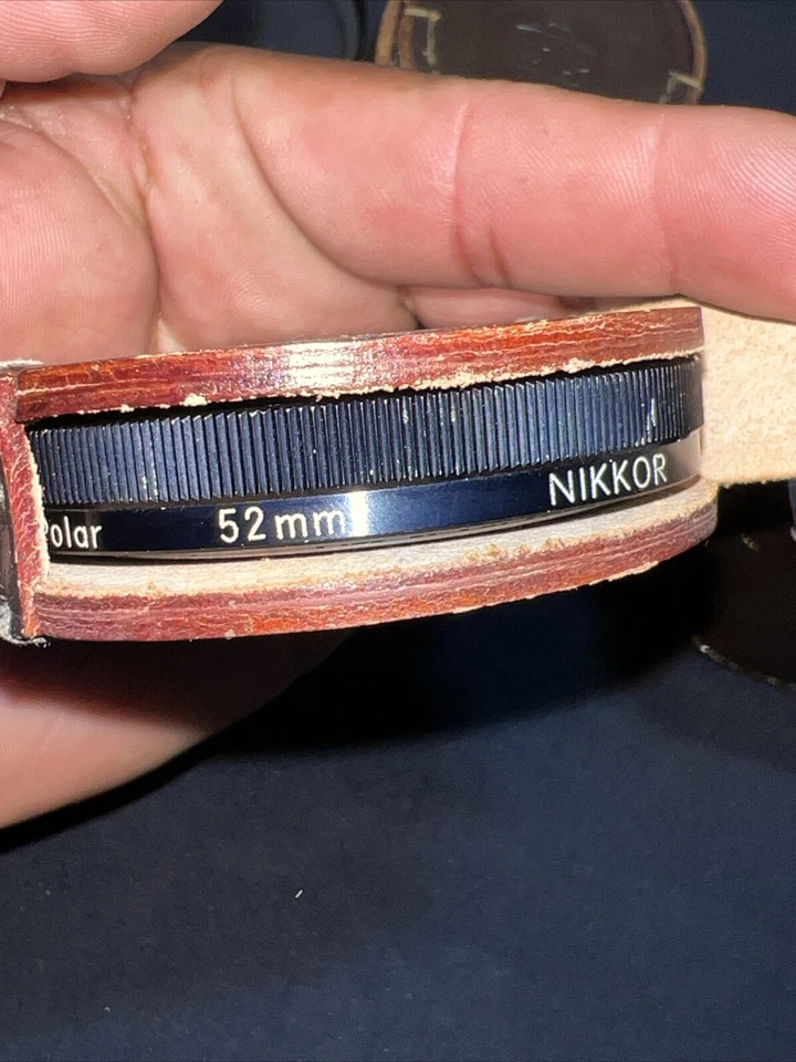 Juego de 6 lentes y estuches Nippon Kogaku Japón Nikkor-S Auto 1:2.8 35MM Foto 4 de 4