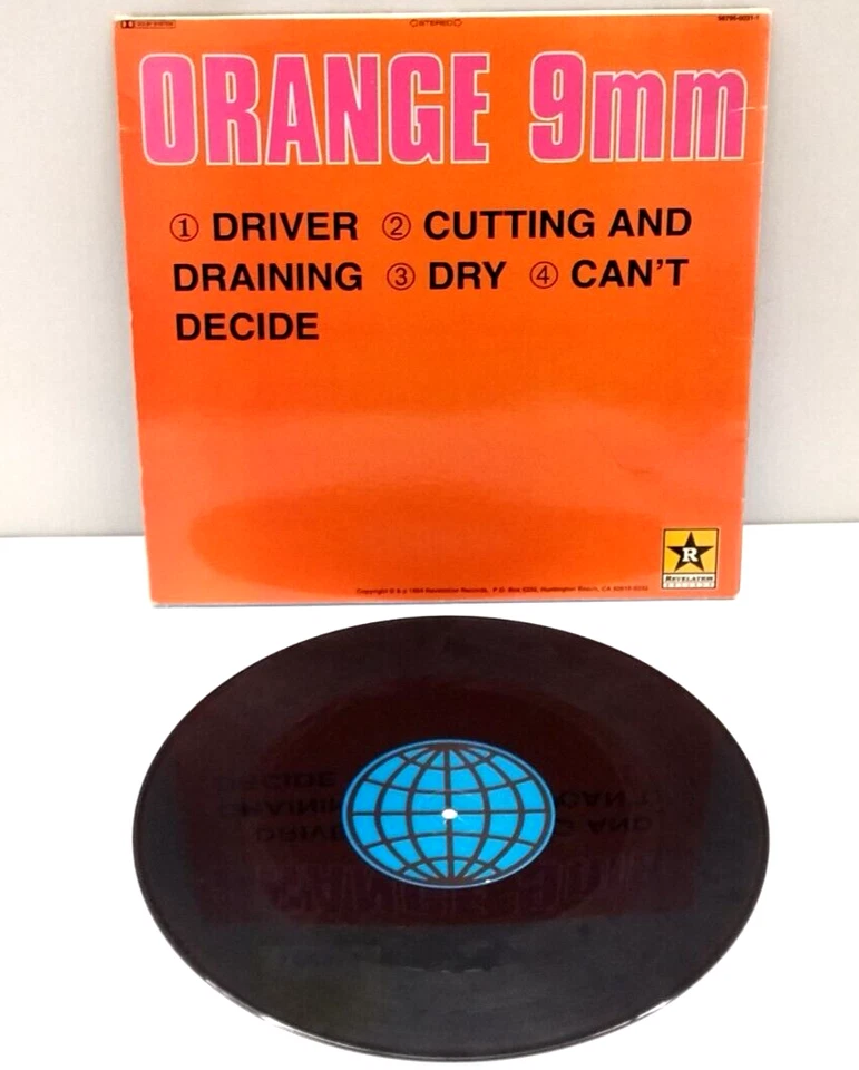 Orange 9mm - S/T 12"EP 1994 US OG Revelation Gorilla Biscuits Youth Of Today LP - Image 2 of 4