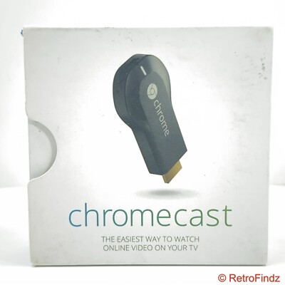 Google Chromecast HDMI Portable Media Streamer H2G2-42 TESTED/WORKS