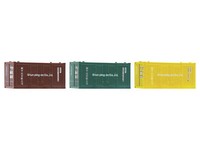 Fleischmann 910220 - Set 20’-Container 3-Teilig - Spur N - Neu