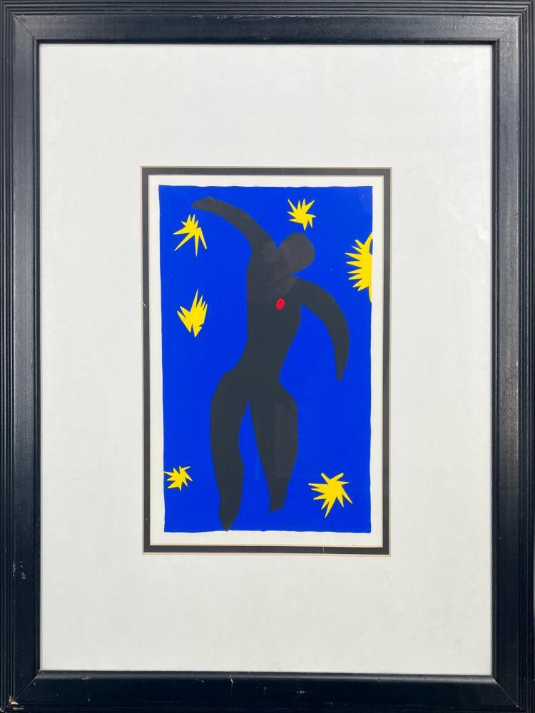 Henri Matisse Jazz 1947 Offset Lithograph Monument revolutionized