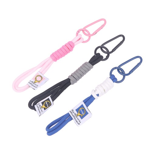 1Pc Braid Lanyard Phone Strap Carabiner Cord Bag Hanging Rope Keychain Pendant - 第 10/18 張圖片