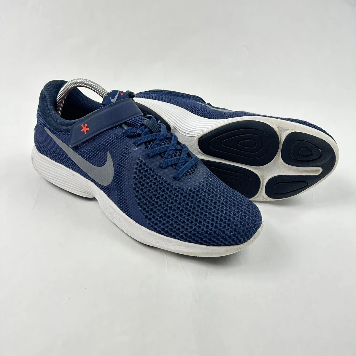 Nike Mens FlyEase Revolution 4 AA1730 400 Blue Running Shoes