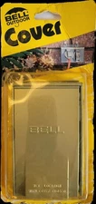 Bell Metal Outdoor Cover Gray Outside Outlet RACO Inc. Mount Cover Top Hinges