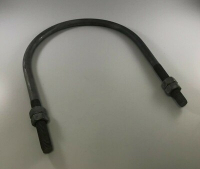 3043T817 U-BOLT ZINC-PLATED 5/8''-11 THREAD SIZE, 8-3/4'' ID