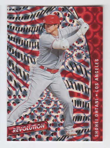 2021 PANINI CHRONICLES REVOLUTION SHOHEI OHTANI GROOVE #13 Angels
