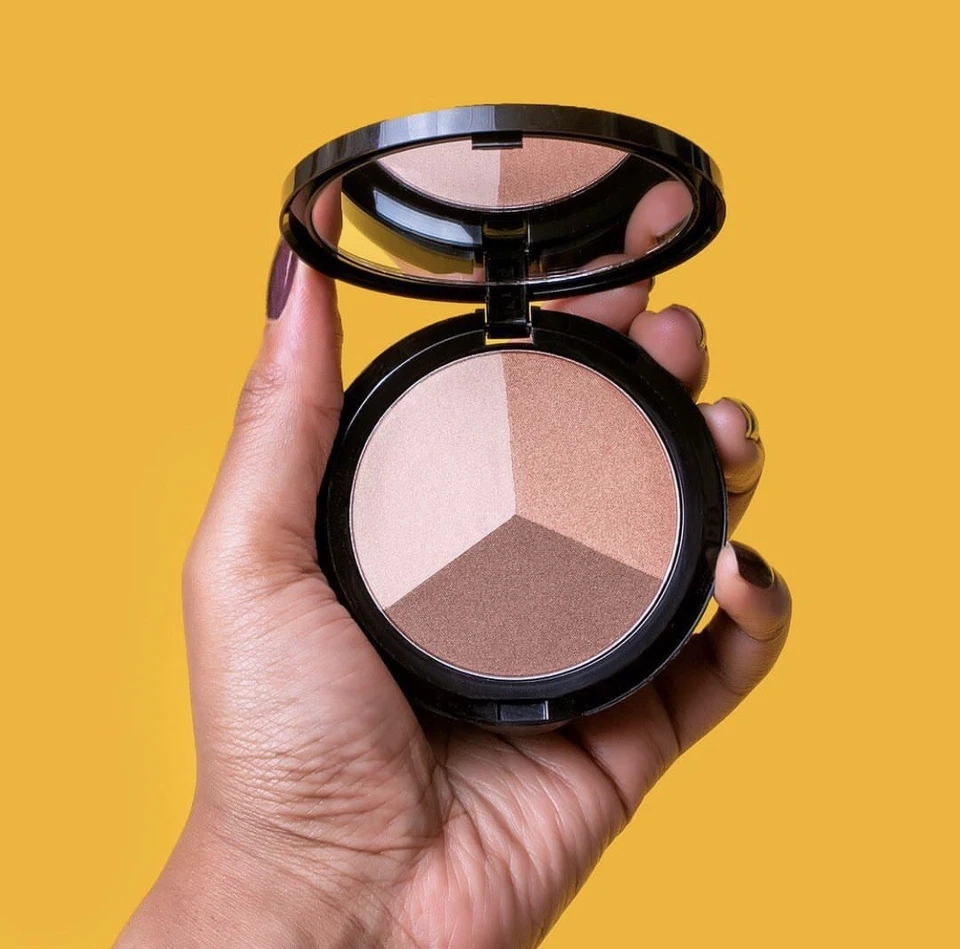 IMAN Cosmetics 豪华 CONTOUR 三色盘 全新带盒 — 第 4/4 张图片