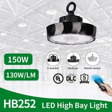 UFO Led High Bay Light 150W Commercial Warehouse Factory Lighting Fixture 5000K