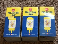 3 General Electric BFL Projector Lamp Bulbs 115-120v 750 Watts - NOS VTG