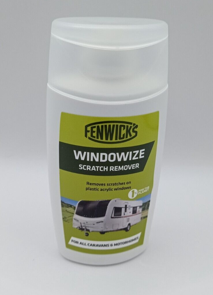 Fenwicks Windowize Acrylic Scratch Remover Restorer Polish Window Caravan Car
