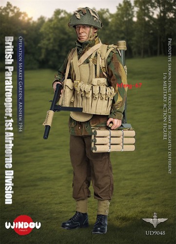 UJINDOU UD9048 British 1st Parachute Division Red Devils 1/6 Action Figure Gift - Picture 8 of 24
