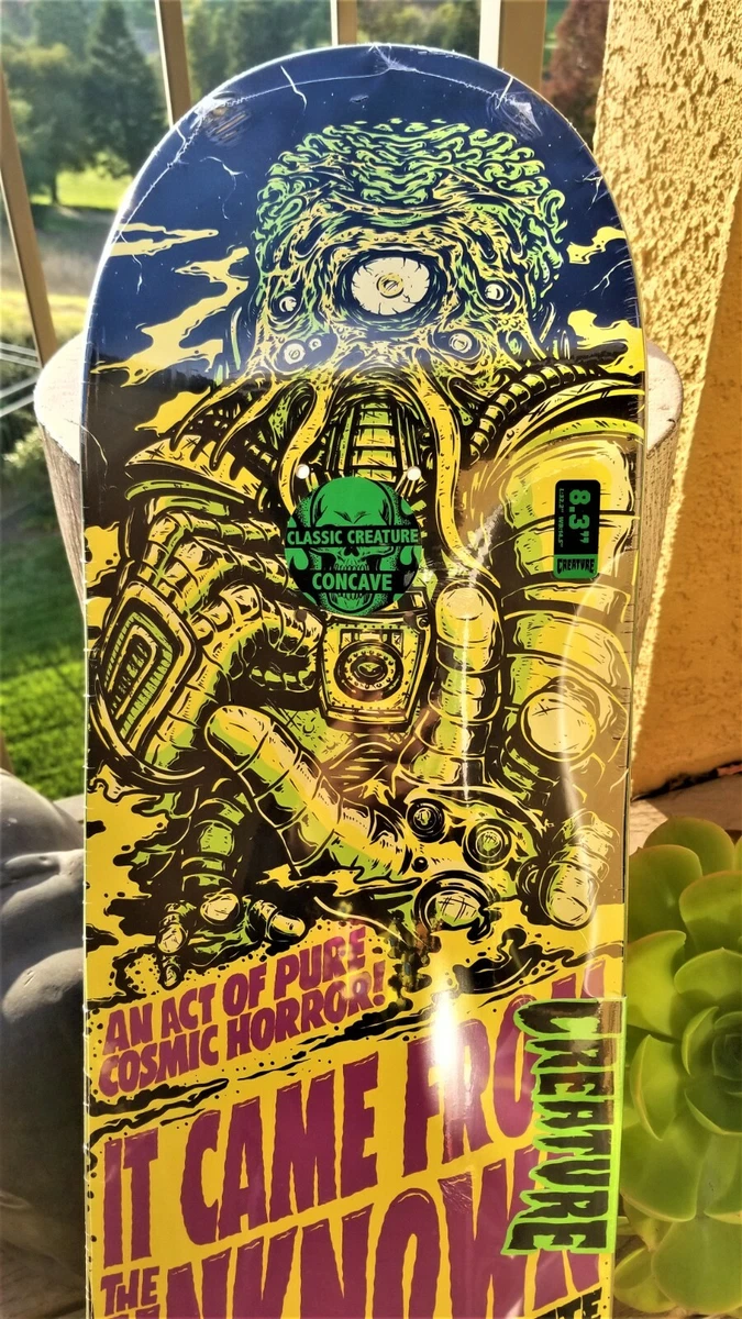 Planche De Skate Creature David Gravette Modèle "Méchant Robot" - Deck En Forme Rare, Neuf Avec Défauts Possibles